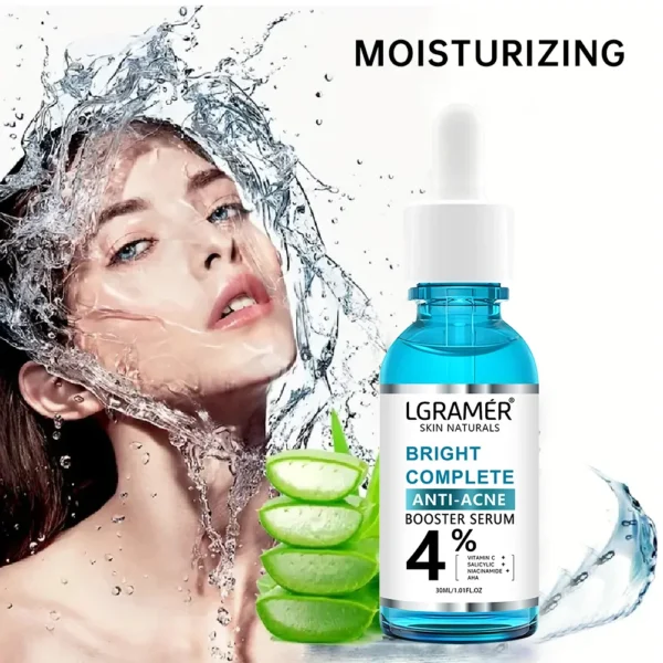 Garnier Bright Complete 30 Times Vitamin C Nicotinamide Enhanced Essence Facial Repair Essence Acne Removing Beauty Product - Image 2
