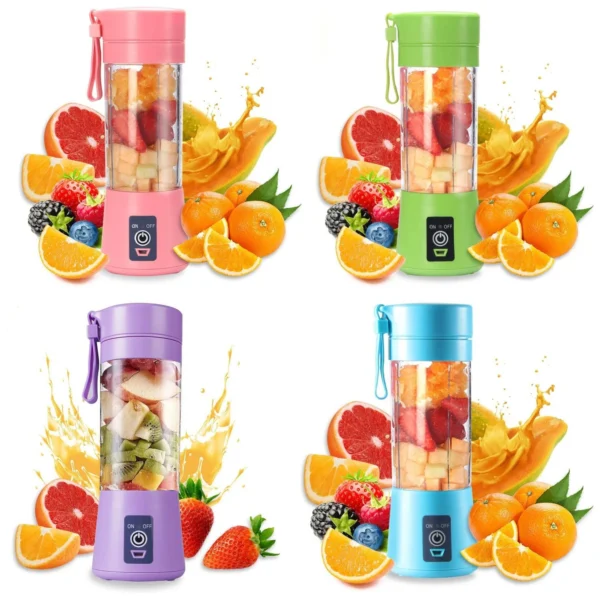 Portable Mini Electric Juicer USB Charging Smoothie Milkshake Maker Automatic Fresh Squeezer Fruit Orange Lemon Kitchen Blender - Image 6
