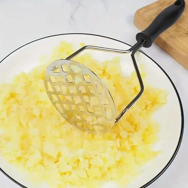 1pc Stainless Steel Manual Potato Ricer Garlic Masher Creative Potatoes Pumpkin Sweet Potato Masher Kitchen Gadgets - Image 5