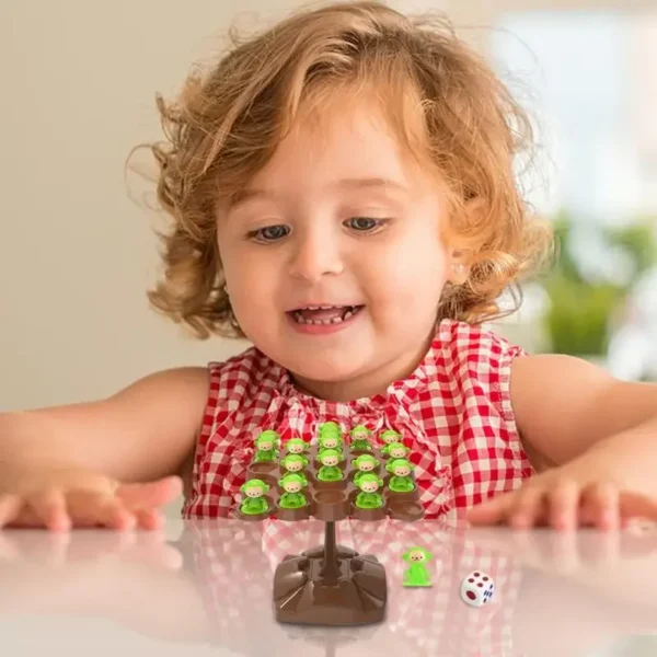 Creative Balancing Tree Toy Digital Monkey Balance Scale Educational Number Board Game Kids Learning Toys Montessori Math Toy - Image 3