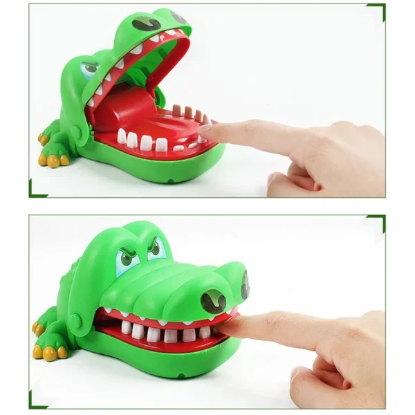Crocodile Teeth Toys Alligator Biting Finger Dentist Games Jokes Game of Luck Pranks Kids Toys Funny Holiday Party Family Games - Image 3