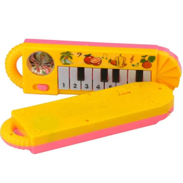 Baby Musical Toy Portable Portable Kids Piano Keyboard Battery Powered Plastic Music Instrument Early Educational Toys For Child - Image 4