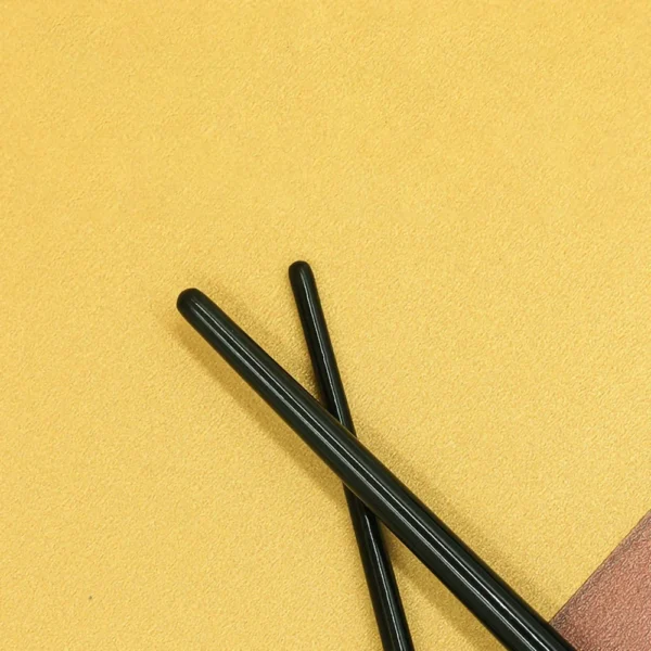 Black Fiber Korean Makeup Products Eyeliner Eyebrow Angled Brushes Kit Cosmetics Beauty Tools Set Accessories for Female Woman - Image 4