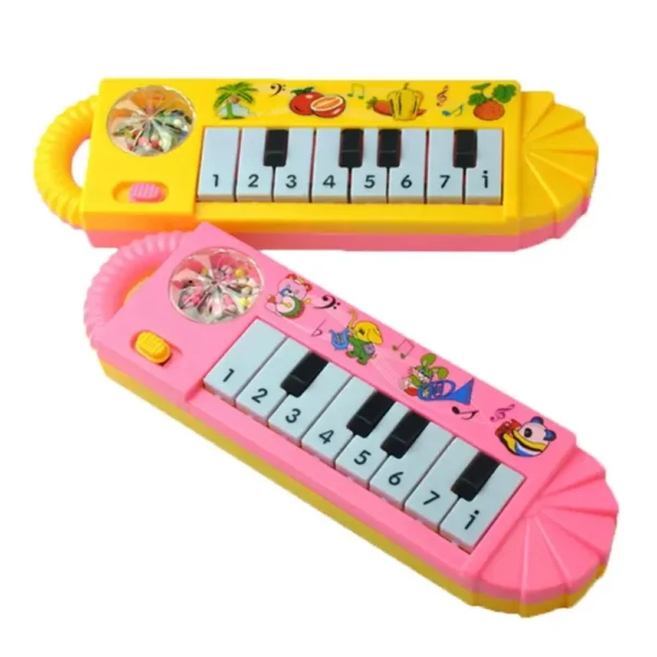 Baby Musical Toy Portable Portable Kids Piano Keyboard Battery Powered Plastic Music Instrument Early Educational Toys For Child
