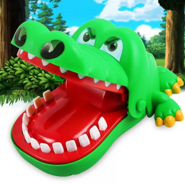 Crocodile Teeth Toys Alligator Biting Finger Dentist Games Jokes Game of Luck Pranks Kids Toys Funny Holiday Party Family Games - Image 2