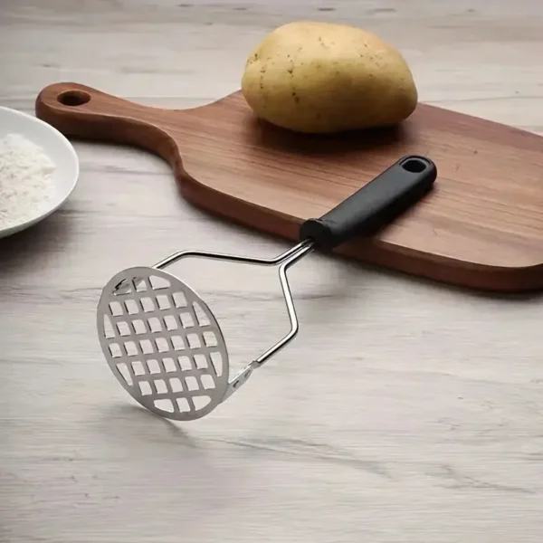 1pc Stainless Steel Manual Potato Ricer Garlic Masher Creative Potatoes Pumpkin Sweet Potato Masher Kitchen Gadgets - Image 4