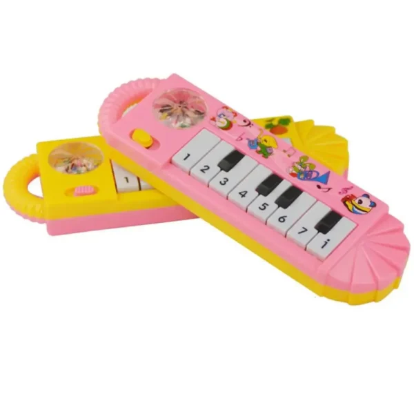 Baby Musical Toy Portable Portable Kids Piano Keyboard Battery Powered Plastic Music Instrument Early Educational Toys For Child - Image 2
