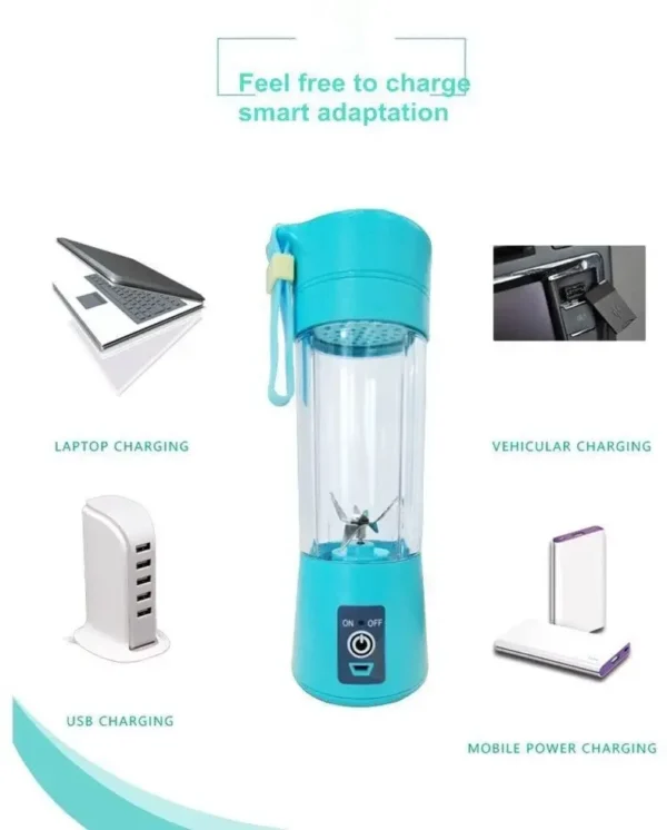 Portable Mini Electric Juicer USB Charging Smoothie Milkshake Maker Automatic Fresh Squeezer Fruit Orange Lemon Kitchen Blender - Image 4