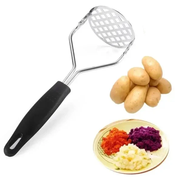 1pc Stainless Steel Manual Potato Ricer Garlic Masher Creative Potatoes Pumpkin Sweet Potato Masher Kitchen Gadgets - Image 2