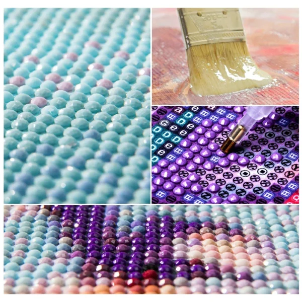 5D Diamond Art Painting Aurora Landscape Mosaic Embroidery Cross Stitch Kit Full Round Rhinestone Diy Wall Home Decor Gift - Image 2